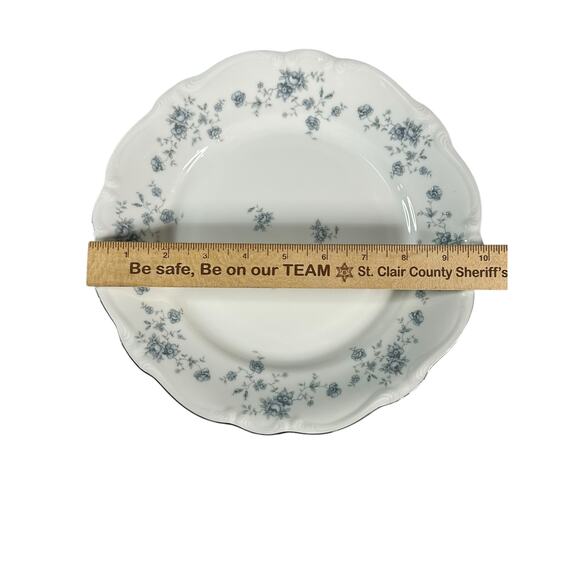 Blue Garland 10” Dinner Plate (Bavaria Backstamp) by Johann Haviland Excellent! - Picture 4 of 6